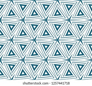 Modern stylish texture. Repeating abstract background with chaotic strokes.Vector monochrome seamless pattern
