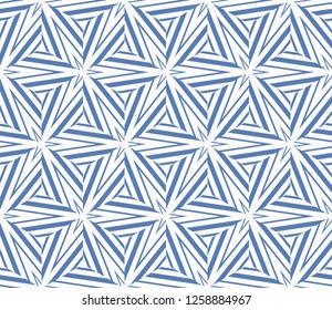 Modern stylish texture. Repeating abstract background with chaotic strokes.Vector monochrome seamless pattern