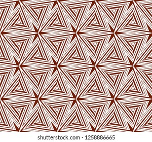 Modern stylish texture. Repeating abstract background with chaotic strokes.Vector monochrome seamless pattern