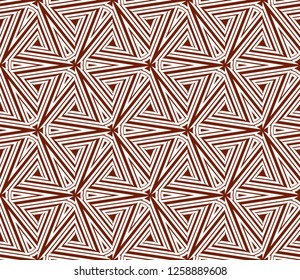 Modern stylish texture. Repeating abstract background with chaotic strokes.Vector monochrome seamless pattern