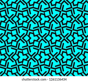 Modern stylish texture. Repeating abstract background with chaotic strokes.Vector monochrome seamless pattern