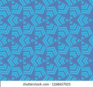 Modern stylish texture. Repeating abstract background with chaotic strokes.Vector monochrome seamless pattern