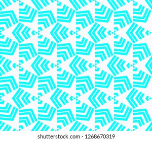 Modern stylish texture. Repeating abstract background with chaotic strokes.Vector monochrome seamless pattern