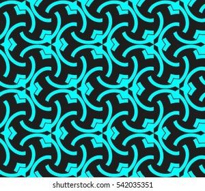 Modern stylish texture. Repeating abstract background with chaotic strokes. Trendy hipster print.Vector seamless pattern.