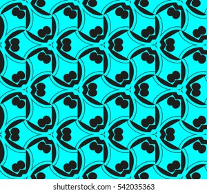 Modern stylish texture. Repeating abstract background with chaotic strokes. Trendy hipster print.Vector seamless pattern.