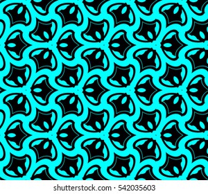 Modern stylish texture. Repeating abstract background with chaotic strokes. Trendy hipster print.Vector seamless pattern.