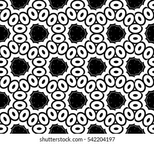 Modern stylish texture. Repeating abstract background with chaotic strokes. Trendy hipster print.Vector seamless pattern.