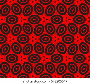 Modern stylish texture. Repeating abstract background with chaotic strokes. Trendy hipster print.Vector seamless pattern.