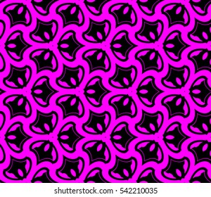 Modern stylish texture. Repeating abstract background with chaotic strokes. Trendy hipster print.Vector seamless pattern.