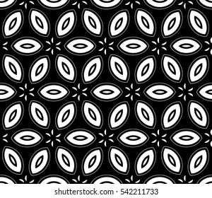 Modern stylish texture. Repeating abstract background with chaotic strokes. Trendy hipster print.Vector seamless pattern.