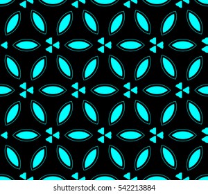 Modern stylish texture. Repeating abstract background with chaotic strokes. Trendy hipster print.Vector seamless pattern.