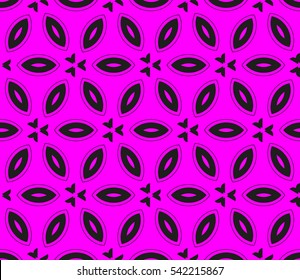 Modern stylish texture. Repeating abstract background with chaotic strokes. Trendy hipster print.Vector seamless pattern.