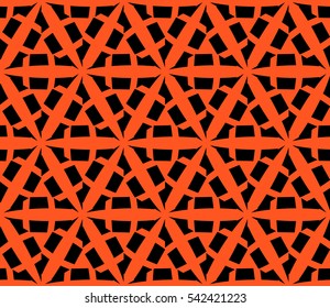 Modern stylish texture. Repeating abstract background with chaotic strokes. Trendy hipster print.Vector seamless pattern.