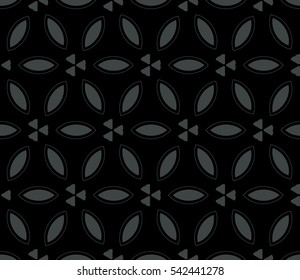 Modern stylish texture. Repeating abstract background with chaotic strokes. Trendy hipster print.Vector seamless pattern.