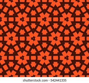 Modern stylish texture. Repeating abstract background with chaotic strokes. Trendy hipster print.Vector seamless pattern.