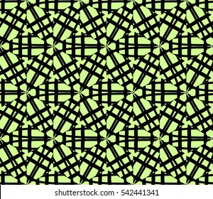 Modern stylish texture. Repeating abstract background with chaotic strokes. Trendy hipster print.Vector seamless pattern.