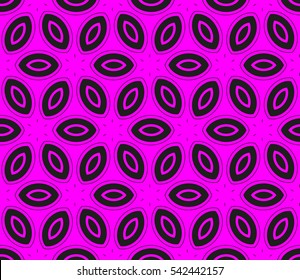 Modern stylish texture. Repeating abstract background with chaotic strokes. Trendy hipster print.Vector seamless pattern.