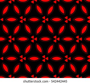 Modern stylish texture. Repeating abstract background with chaotic strokes. Trendy hipster print.Vector seamless pattern.