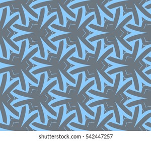 Modern stylish texture. Repeating abstract background with chaotic strokes. Trendy hipster print.Vector seamless pattern.