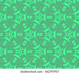 Modern stylish texture. Repeating abstract background with chaotic strokes. Trendy hipster print.Vector seamless pattern.