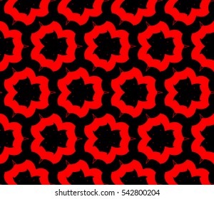 Modern stylish texture. Repeating abstract background with chaotic strokes. Trendy hipster print.Vector seamless pattern.