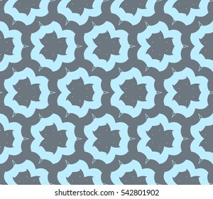 Modern stylish texture. Repeating abstract background with chaotic strokes. Trendy hipster print.Vector seamless pattern.