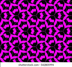 Modern stylish texture. Repeating abstract background with chaotic strokes. Trendy hipster print.Vector seamless pattern.