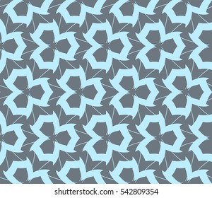 Modern stylish texture. Repeating abstract background with chaotic strokes. Trendy hipster print.Vector seamless pattern.
