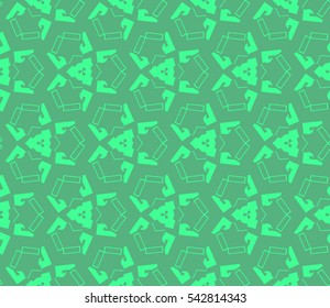 Modern stylish texture. Repeating abstract background with chaotic strokes. Trendy hipster print.Vector seamless pattern.