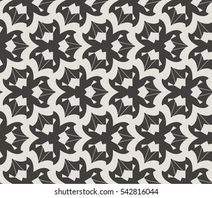 Modern stylish texture. Repeating abstract background with chaotic strokes. Trendy hipster print.Vector seamless pattern.