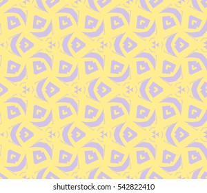 Modern stylish texture. Repeating abstract background with chaotic strokes. Trendy hipster print.Vector seamless pattern.