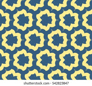 Modern stylish texture. Repeating abstract background with chaotic strokes. Trendy hipster print.Vector seamless pattern.