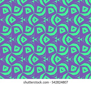 Modern stylish texture. Repeating abstract background with chaotic strokes. Trendy hipster print.Vector seamless pattern.