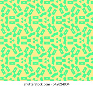 Modern stylish texture. Repeating abstract background with chaotic strokes. Trendy hipster print.Vector seamless pattern.