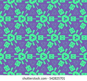 Modern stylish texture. Repeating abstract background with chaotic strokes. Trendy hipster print.Vector seamless pattern.