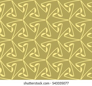 Modern stylish texture. Repeating abstract background with chaotic strokes. Trendy hipster print.Vector seamless pattern.