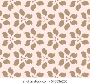 Modern stylish texture. Repeating abstract background with chaotic strokes. Trendy hipster print.Vector seamless pattern.