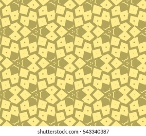 Modern stylish texture. Repeating abstract background with chaotic strokes. Trendy hipster print.Vector seamless pattern.
