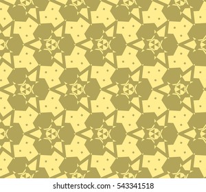 Modern stylish texture. Repeating abstract background with chaotic strokes. Trendy hipster print.Vector seamless pattern.