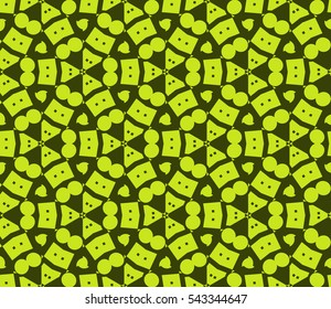 Modern stylish texture. Repeating abstract background with chaotic strokes. Trendy hipster print.Vector seamless pattern.