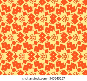 Modern stylish texture. Repeating abstract background with chaotic strokes. Trendy hipster print.Vector seamless pattern.
