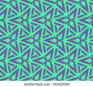 Modern stylish texture. Repeating abstract background with chaotic strokes. Trendy hipster print.Vector seamless pattern.