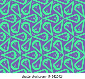 Modern stylish texture. Repeating abstract background with chaotic strokes. Trendy hipster print.Vector seamless pattern.
