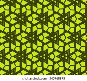 Modern stylish texture. Repeating abstract background with chaotic strokes. Trendy hipster print.Vector seamless pattern.