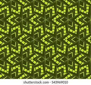 Modern stylish texture. Repeating abstract background with chaotic strokes. Trendy hipster print.Vector seamless pattern.