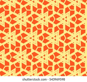 Modern stylish texture. Repeating abstract background with chaotic strokes. Trendy hipster print.Vector seamless pattern.