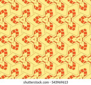 Modern stylish texture. Repeating abstract background with chaotic strokes. Trendy hipster print.Vector seamless pattern.