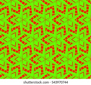 Modern stylish texture. Repeating abstract background with chaotic strokes. Trendy hipster print.Vector seamless pattern.