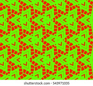 Modern stylish texture. Repeating abstract background with chaotic strokes. Trendy hipster print.Vector seamless pattern.