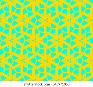 Modern stylish texture. Repeating abstract background with chaotic strokes. Trendy hipster print.Vector seamless pattern.